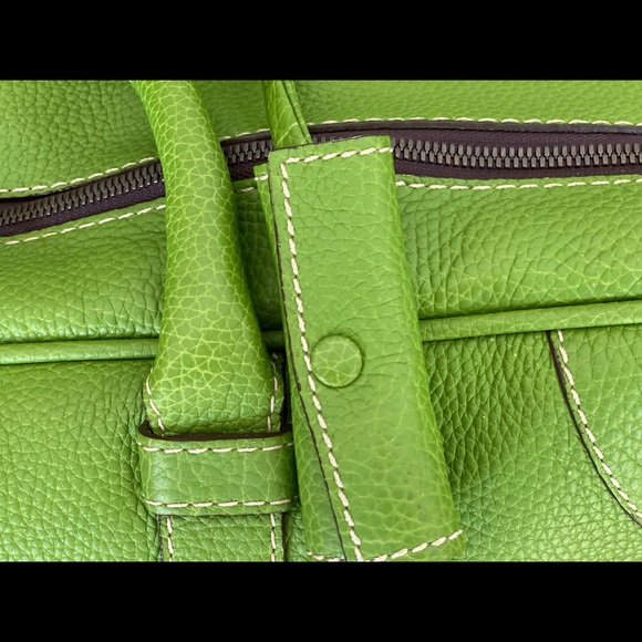 RARE Carolina Herrera weekender full grain leather - Picture 10 of 15